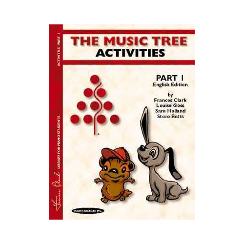 Music Tree Activities Book Part 1 - Piano by Clark/Goss/Holland/Betts Summy Birchard 0950ENG