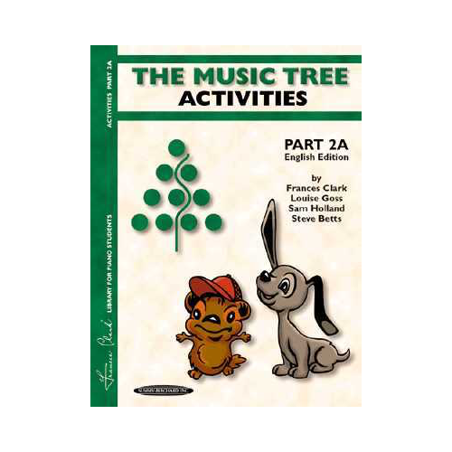Music Tree Activities Book Part 2A - Piano by Clark/Goss/Holland/Betts Summy Birchard 0951ENG