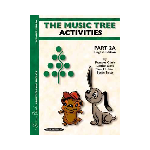 Music Tree Activities Book Part 2A - Piano by Clark/Goss/Holland/Betts Summy Birchard 0951ENG
