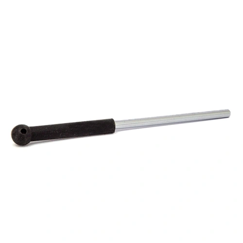 Triangle Beater with Plastic Handle - Chromium Plated Steel