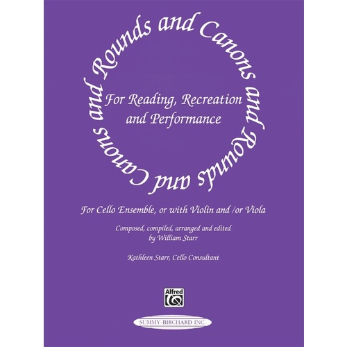 Rounds And Canons Cello Ensemble