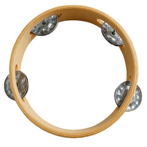 OneTribe 6in Headless Tambourine with 4 Jingles