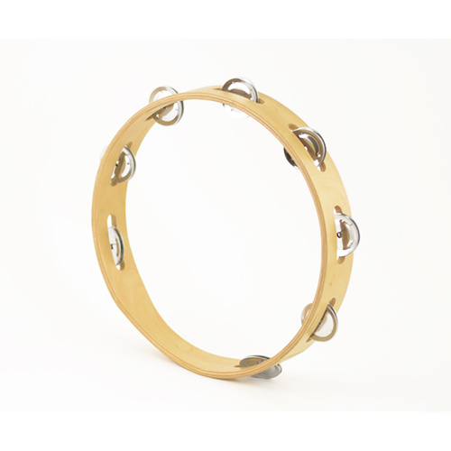 OneTribe 8in Headless Tambourine with 12 Jingles