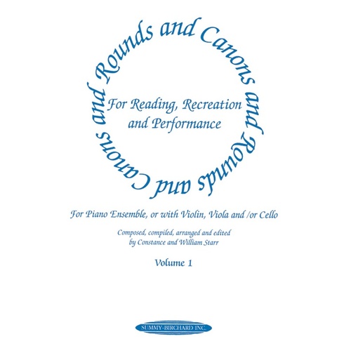 Rounds And Canons Volume 1 Piano Ensemble