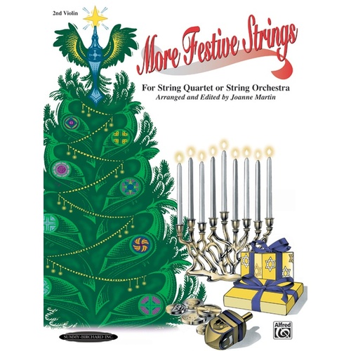 More Festive Strings For String Quartet Violin 2