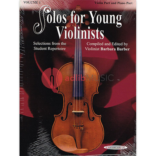 Solos for Young Violinists Volume 1 - Violin and Piano Sheet Music