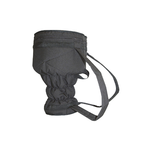 Kaces Small Djembe Bag for Drums (Up to 12in, Black)