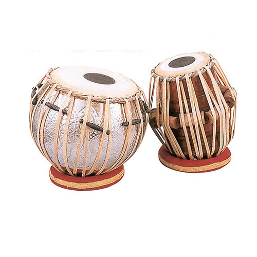 Professional Tabla Set with Thong Tension Tuning and Padded Bag