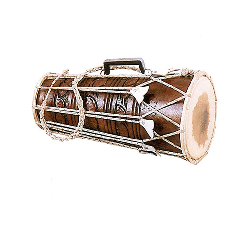 Dholak Drum with Rope Tuning