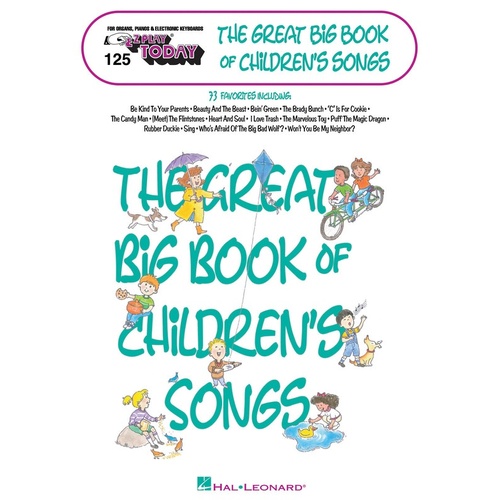EZ Play 125 Great Big Book Of Childrens Songs (Softcover Book)