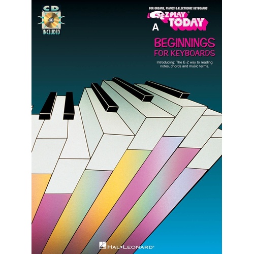 Beginnings For Keyboards Book A Book/CD (Softcover Book/CD)