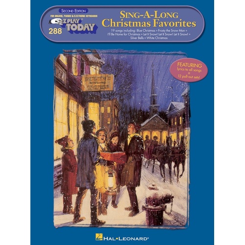EZ Play 288 Singalong Christmas Favorites (Softcover Book)