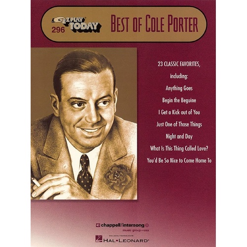 EZ Play 296 Best of Cole Porter - 64 Pages Keyboard Music Collection