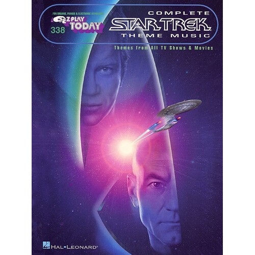 EZ Play 338 Complete Star Trek Themes (Softcover Book)