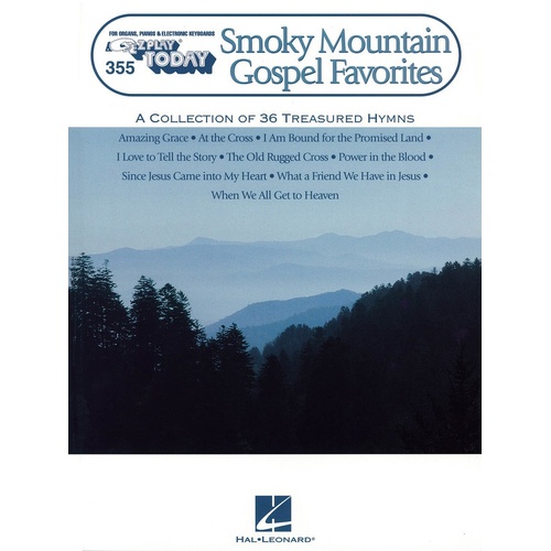 EZ Play 355 Smokey Mountain Gospel Favorites (Softcover Book)