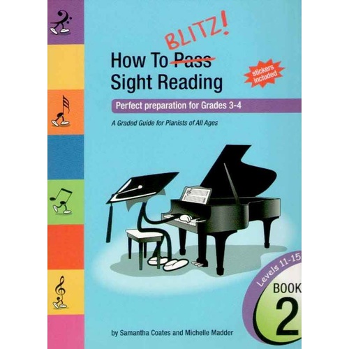 How To Blitz Sight Reading Book 2 Gr 3 - 4