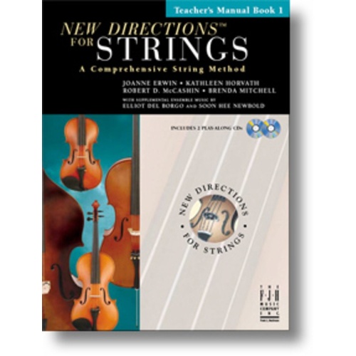 New Directions For Strings Teach Book 1 Book/CD