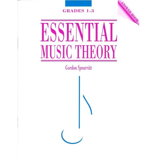 Essential Music Theory Grs 1-3 Answer Book (Softcover Book)