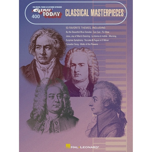 EZ Play 400 Classical Masterpieces (Softcover Book)