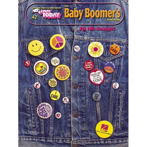 The Baby Boomers Songbook EZ Play 42 for Keyboard - 28 Hits from the '60s and '70s