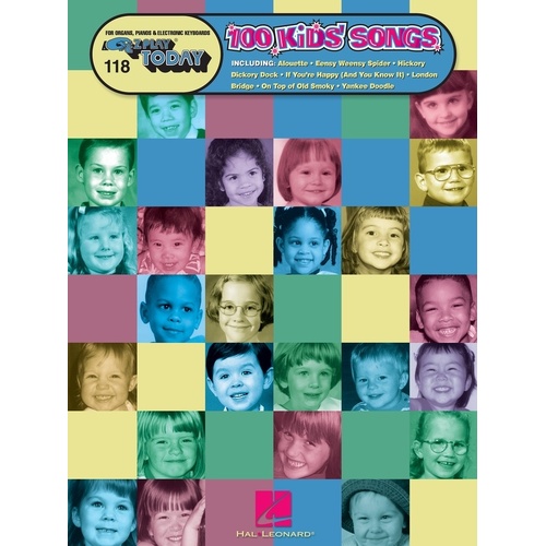 EZ Play 118 100 Kids Songs (Softcover Book)