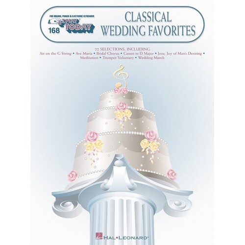 EZ Play 168 Classical Wedding Favorites (Softcover Book)