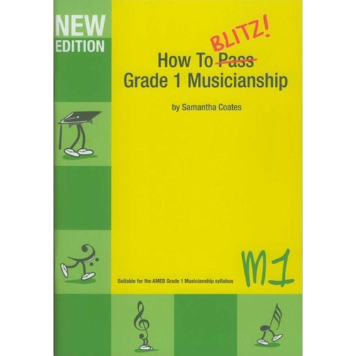 How To Blitz Musicianship Gr 1 Workbook