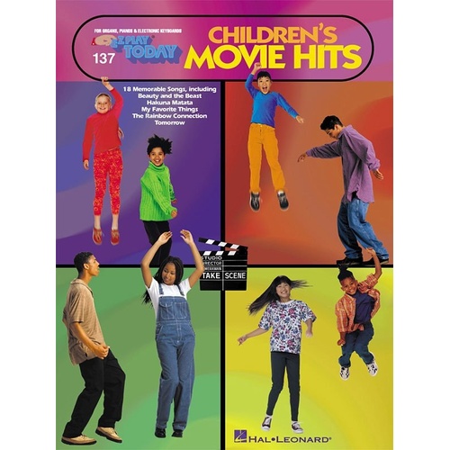 Children's Movie Hits EZ Play 137 for Keyboard - 56 Pages