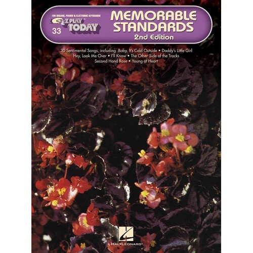 EZ Play 33 Memorable Standards (O/P) (Softcover Book)