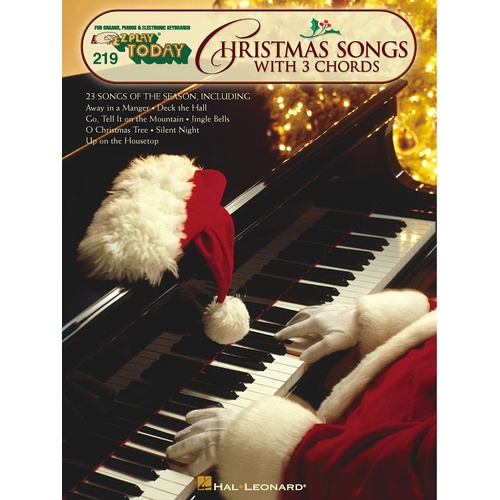 EZ Play 219 Christmas Songs With 3 Chords (Softcover Book)