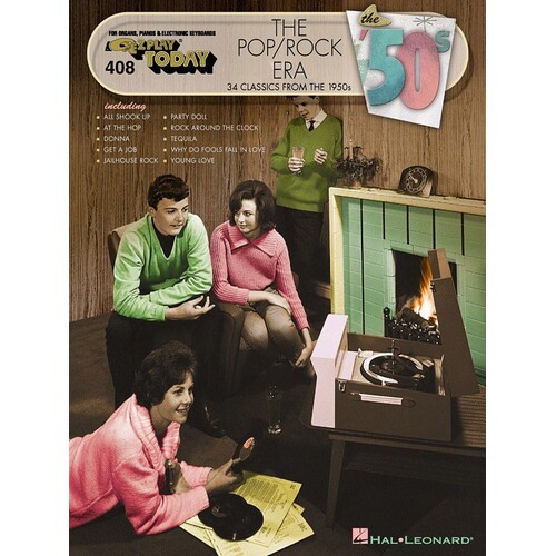 EZ Play 408 Pop Rock Era 1950s (O/P) (Softcover Book)