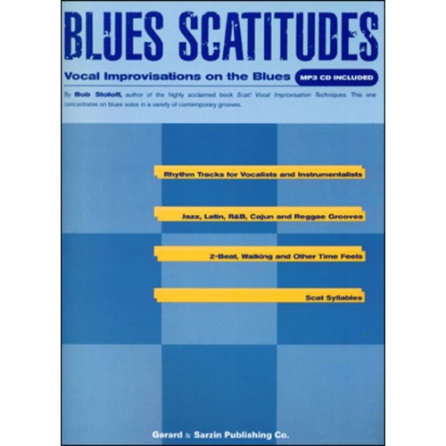 Blues Scatitudes Book/CDr