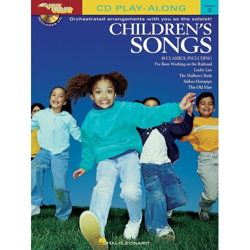 Childrens Songs EZ Play CD Play Along Book/CD (O/P) (Softcover Book/CD)