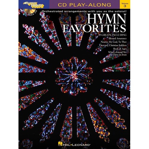 Hymn Favorites EZ Play CD Play Along Book/CD (O/P) (Softcover Book/CD)