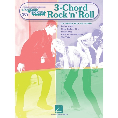 EZ Play 309 3 Chord Rock N Roll (Softcover Book)