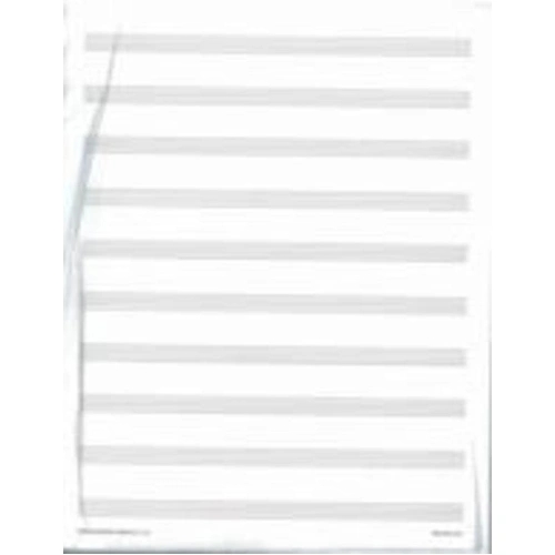 Manuscript Paper 25 Pack No 2 A 10 Stave