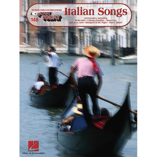 EZ Play 148 Italian Songs (Softcover Book)
