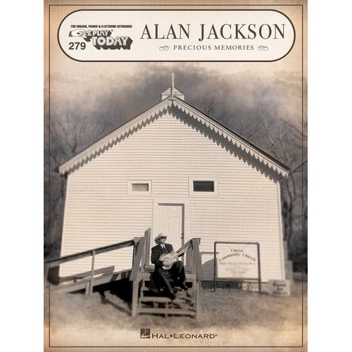 EZ Play 279 Alan Jackson Precious Memories (Softcover Book)