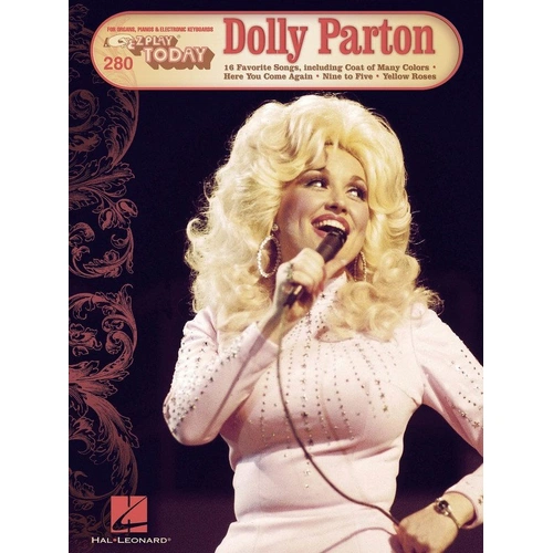 Dolly Parton EZ Play 280 Keyboard Songbook - 16 Songs, Hal Leonard, 64 Pages, E-Z Play Today Series