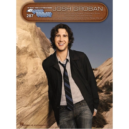 Josh Groban EZ Play 287 Keyboard Songbook