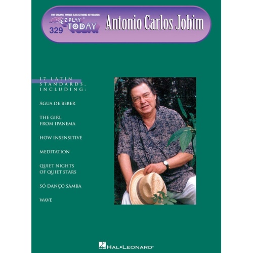 EZ Play 329 Antonio Carlos Jobim (Softcover Book)