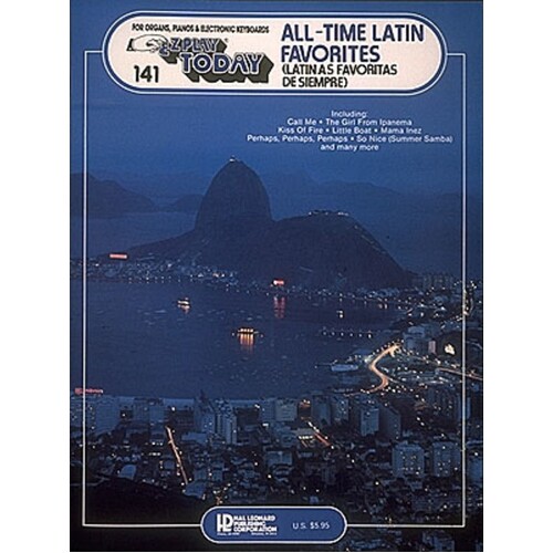 EZ Play 141 All Time Latin Favorites (O/P) (Softcover Book)