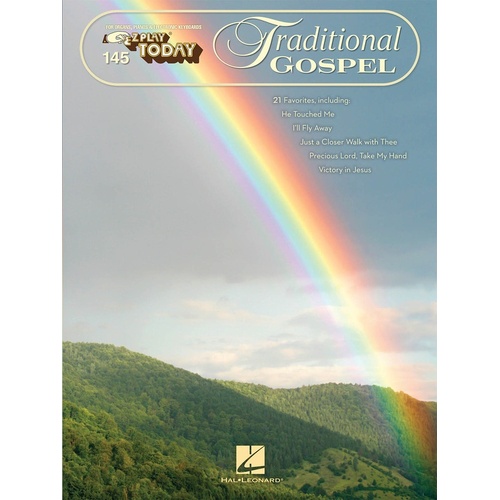 EZ Play 145 Traditional Gospel (Softcover Book)