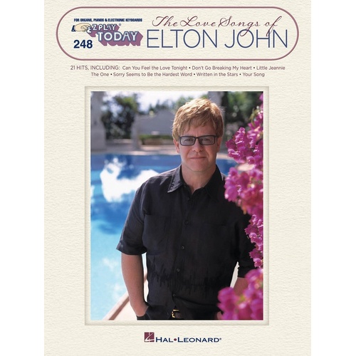 EZ Play 248 Love Songs Of Elton John (Softcover Book)
