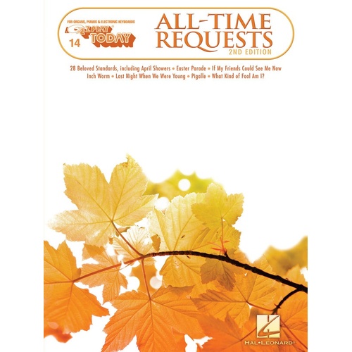 EZ Play 14 All Time Requests 2nd Ed (Softcover Book)