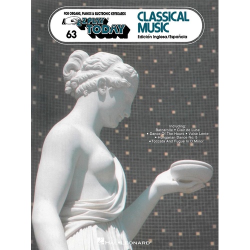 EZ Play 63 Classical Music (Softcover Book)
