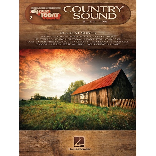 EZ Play 002 Country Sounds (Softcover Book)