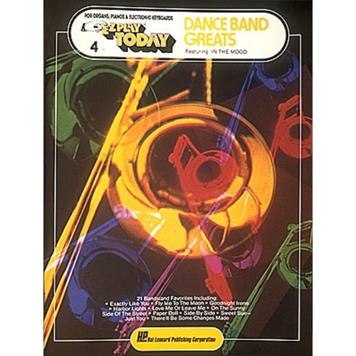EZ Play 004 Dance Band Greats (Softcover Book)