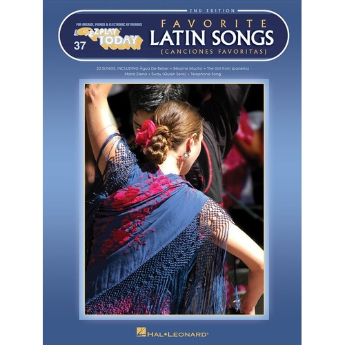 EZ Play 37 Favorite Latin Songs 2nd Edition for Keyboard, 48 Pages, Hal Leonard