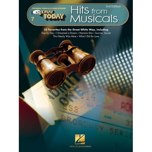 EZ Play 7 Hits From Musicals 3rd Ed (Softcover Book)